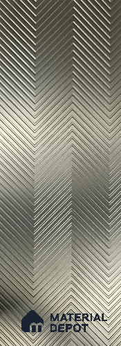 Grey Metallic Look LM 01827 B 8 ft x 4 ft Texture Finish Decorative Laminate - 1 mm | Suitable for TV Unit, Wardrobe, Kitchen Cabinets