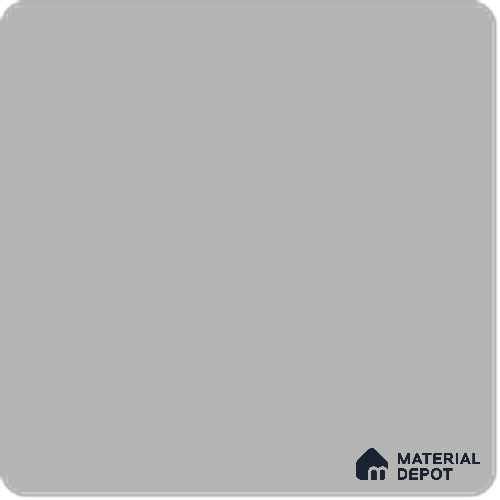 A close-up of a Grey DG 614 Light Grey with a Glossy finish Decorative Laminate available at Material Depot in Bangalore