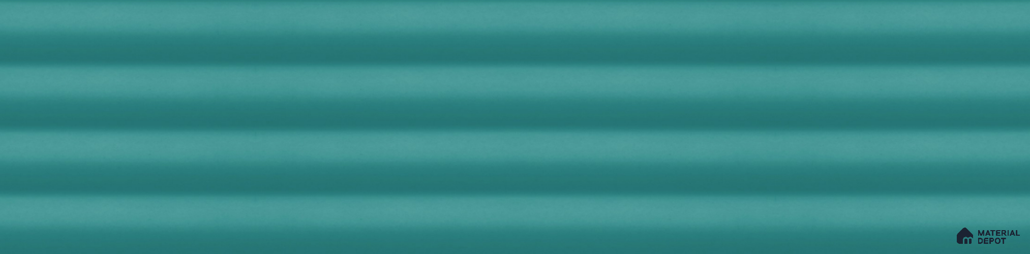 Fluted Subway Wall Tile TL 06165 G Whistle Nautical Blue 12 x 3 inch Ceramic Matte Finish - 10 mm | Suitable for Accent / Feature Walls, Bathroom, Kitchen Wall & Backsplashes