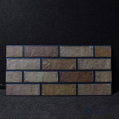TL 00134 Earth Brown 2 ft x 1 ft Matte Finish Ceramic High Depth Elevation Wall Tile - 9 mm