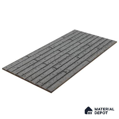 TL 00124 B Greyish White 2 ft x 1 ft Matte Finish Ceramic High Depth Elevation Wall Tile - 9 mm