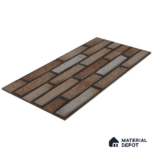 TL 00131 Toffee Beige 2 ft x 1 ft Matte Finish Ceramic High Depth Elevation Wall Tile - 9 mm