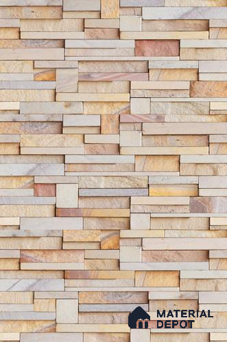 TL 00126 C Mocha Beige 2 ft x 1 ft Matte Finish Ceramic High Depth Elevation Wall Tile - 9 mm