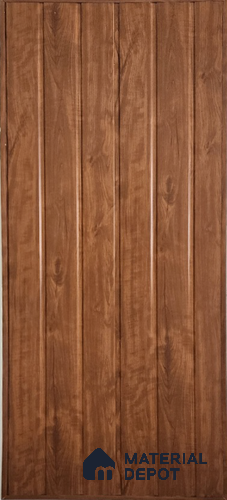 Brown Wooden Louver PN 00283 10 ft x 12 inch PVC Panel - 8.5 mm | Suitable for Feature Wall, TV Unit & Living Room | Width is Subjected to 5% Variation