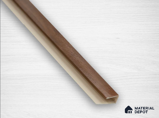 Boho Woods  Skirting/Profiles and Mouldings | 10 Feet -  mm | U Trim