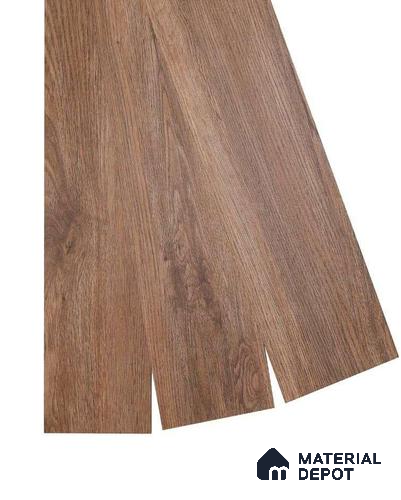 PVC Vinyl Floor Malasian Pine Crystal Finish Vinyl Luxe VF 00157 | 3 ft x 6 Inch x 2 mm | Wear Layer: 0.15 mm | UV Coating | Waterproof | Suitable for Flooring, Living Room, Bedroom