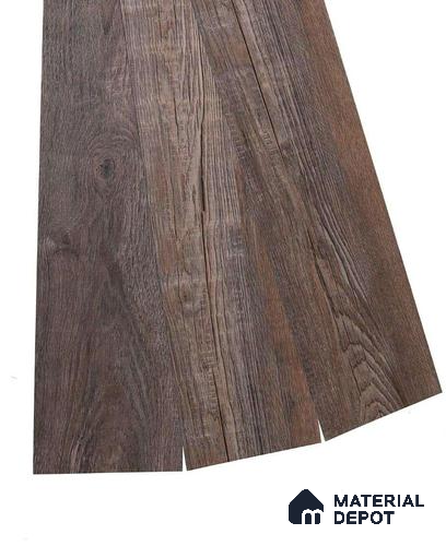 PVC Vinyl Floor Rustik Cedar Crystal Finish Vinyl Luxe VF 00138 | 3 ft x 6 Inch x 1.5 mm | Wear Layer: 0.10 mm | UV Coating | Waterproof | Suitable for Flooring, Living Room, Bedroom