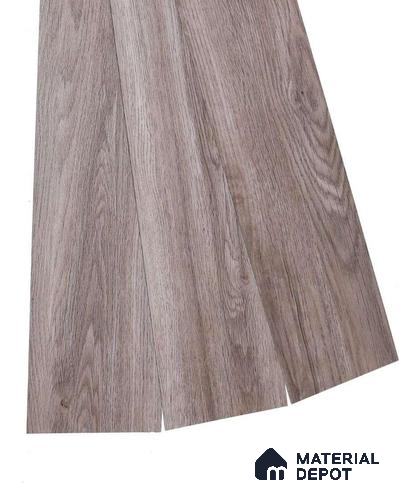 PVC Vinyl Floor Ash Blonde Crystal Finish Vinyl Luxe VF 00140 | 3 ft x 6 Inch x 1.5 mm | Wear Layer: 0.10 mm | UV Coating | Waterproof | Suitable for Flooring, Living Room, Bedroom