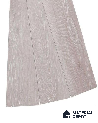 PVC Vinyl Floor Pearl Mist Crystal Finish Vinyl Luxe VF 00143 | 3 ft x 6 Inch x 1.5 mm | Wear Layer: 0.10 mm | UV Coating | Waterproof | Suitable for Flooring, Living Room, Bedroom