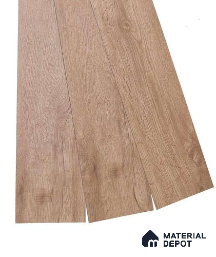 PVC Vinyl Floor Honey Pine Crystal Finish Vinyl Luxe VF 00149 | 3 ft x 6 Inch x 1.5 mm | Wear Layer: 0.10 mm | UV Coating | Waterproof | Suitable for Flooring, Living Room, Bedroom
