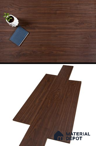 HDF Laminate Wood Floor Crystal Finish Aristo LF 00243 | 4 ft x 8 inch x 8 mm | AC4 Grade | Arc Click With Wax Coating | Paper Joint Groove | Suitable for Flooring, Living Room, Bedroom