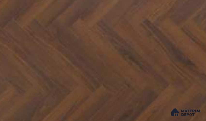 HDF Laminate Wood Floor AC5 Grade LF 00361 E Opulent Royal Walnut (600x100 mm) - 12 mm | 100 HRS Spill Proof | EIR Surface | Anti Static and Stain Resistant | 0.5 mm Small V Groove | Uniclic