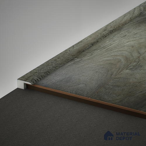 WPC Edge Profile Meriline PM 00540 AY | 8 ft x 2 inch x 18 mm | Compatibe for SPC Flooring SP 00075 D