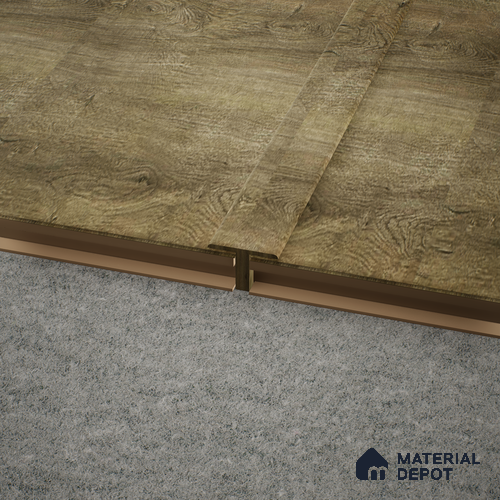 MDF T Profile Meriline PM 00541 U | 8 ft x 2 inch x 16 mm | Compatibe for SPC Flooring SP 00075 E