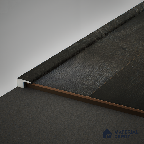 WPC Edge Profile Meriline PM 00541 AZ | 8 ft x 2 inch x 16 mm | Compatibe for SPC Flooring SP 00075 E