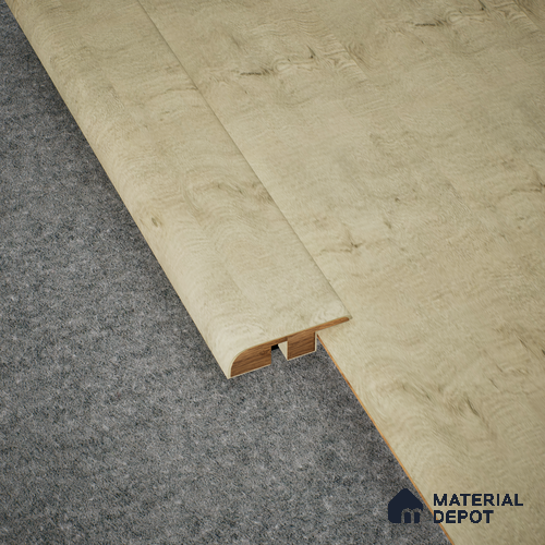 MDF Reducer R Profile Meriline PM 00543 Y | 8 ft x 2 inch x 12 mm | Compatibe for SPC Flooring SP 00075 G