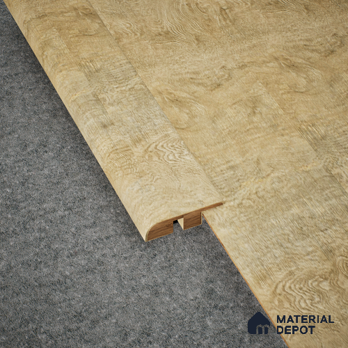 MDF R Profile Meriline TF 00416 AA | 8 ft x 2 inch - 16 mm | Compatible for SPC Flooring SP 00121