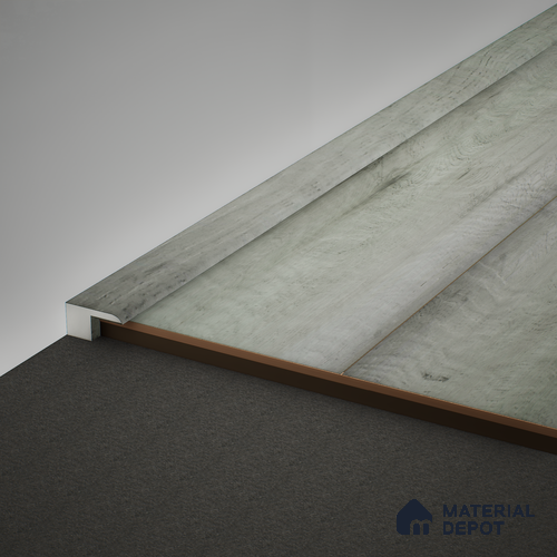 WPC Edge Profile Meriline PM 00545 AX | 8 ft x 2 inch x 12 mm | Compatibe for SPC Flooring SP 00076 B