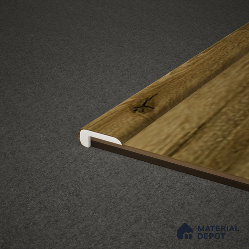 WPC L Profile Meriline PM 00546 BD | 8 ft x 2 inch x 1 inch | Compatibe for SPC Flooring SP 00076 C