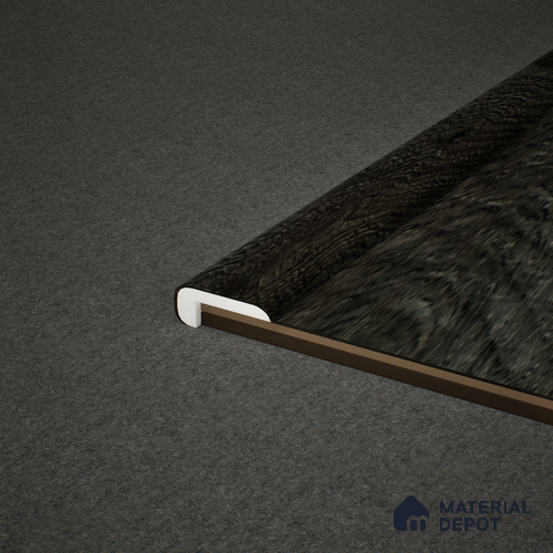 WPC L Profile Meriline PM 00548 BD | 8 ft x 2 inch x 1 inch | Compatibe for SPC Flooring SP 00076 E