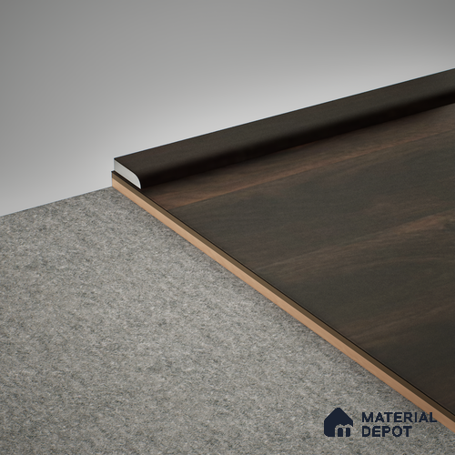 WPC Corner Beading Meriline PM 00549 AS | 8 ft x 12 mm | Compatibe for SPC Flooring SP 00076 F