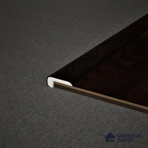 WPC L Profile Meriline PM 00549 BD | 8 ft x 2 inch x 1 inch | Compatibe for SPC Flooring SP 00076 F