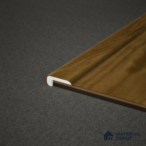WPC L Profile Meriline PM 00550 BD | 8 ft x 2 inch x 1 inch | Compatibe for SPC Flooring SP 00076 G