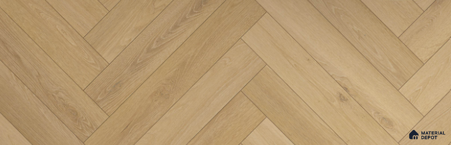 Hybrid HDF Laminate Wood Floor AC5 Grade LF 00362 B Velora Golden Whisper 24 x 4 inch (600x100 mm) - 8.3 mm | 100 HRS Spill Proof | EIR Surface | Anti Static and Stain Resistant | 0.5 mm Small V Groove | Uniclic