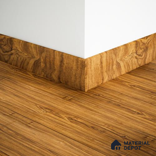 MDF Skirting  TF 00460 E | 8 ft x 3 Inch | Compatible for Laminate Wood Floor SP 00087