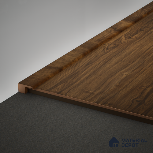 MDF Edge Profile  TF 00462 Y | 8 ft x 23 mm x 12 mm | Compatible for Laminate Wood Floor SP 00089