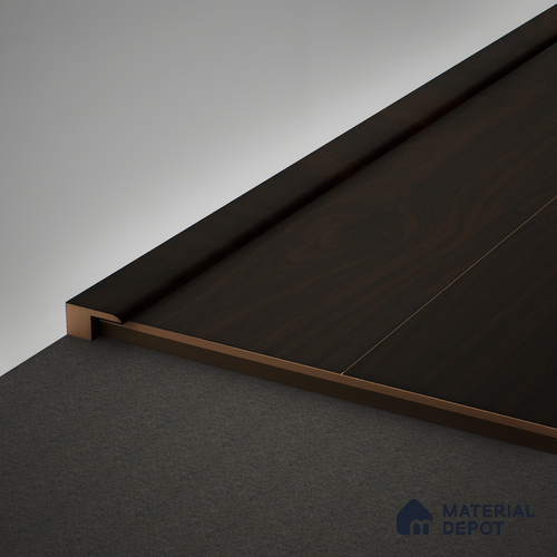 MDF Edge Profile Aristo PM 00356 S | 8 ft x 16 mm x 12 mm | Compatible for Laminate Wood Floor LF 00243