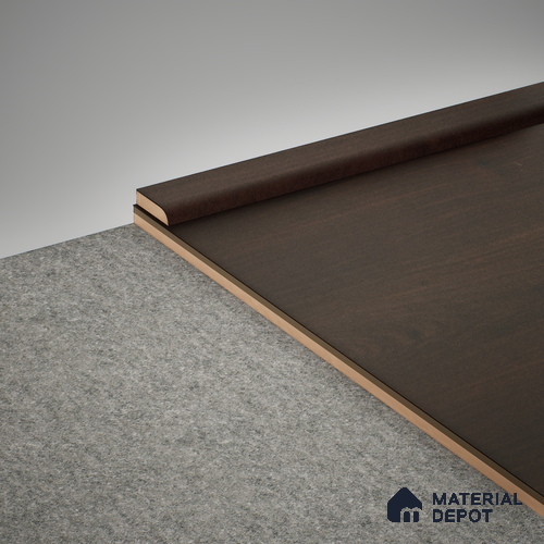 MDF Corner Beading Profile Aristo Premium PM 00367 B | 8 ft x 18 mm x 12 mm | Compatible for Laminate Wood Floor LF 00244