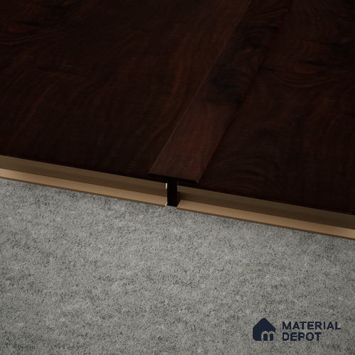 MDF T Profile Aristo Premium PM 00367 N | 8 ft x 16 mm x 12 mm | Compatible for Laminate Wood Floor LF 00244