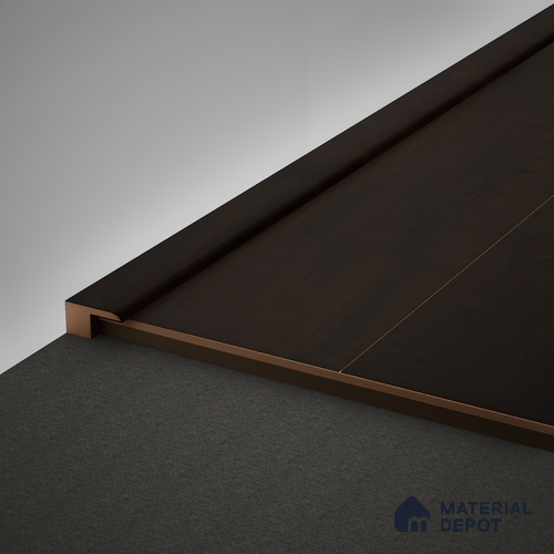 MDF Edge Profile Aristo Premium PM 00367 T | 8 ft x 18 mm x 12 mm | Compatible for Laminate Wood Floor LF 00244