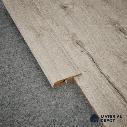 MDF Reducer R Profile Aristo Premium PM 00369 K | 8 ft x 23 mm x 12 mm | Compatible for Laminate Wood Floor LF 00246