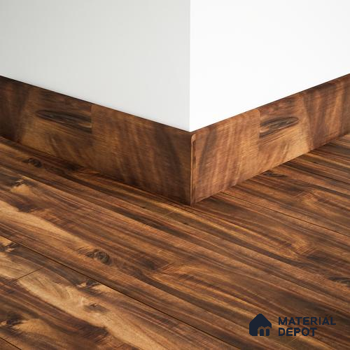 MDF Skirting Aristo Premium PM 00364 E | 8 ft x 3 Inch | Compatible for Laminate Wood Floor LF 00247