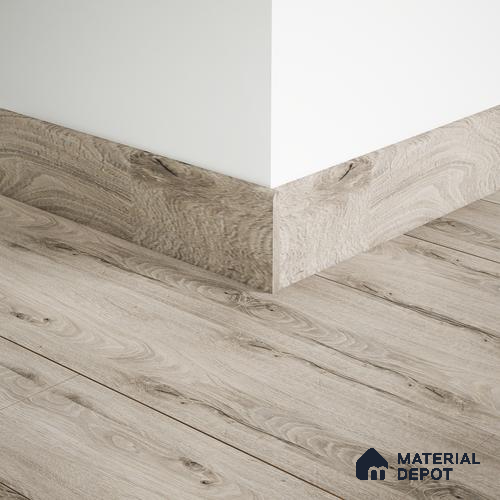 MDF Skirting Aristo Premium PM 00370 G | 8 ft x 4 Inch | Compatible for Laminate Wood Floor LF 00248