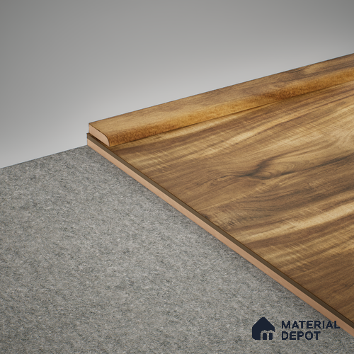MDF Corner Beading Profile Aristo PM 00361 B | 8 ft x 18 mm x 12 mm | Compatible for Laminate Wood Floor LF 00249