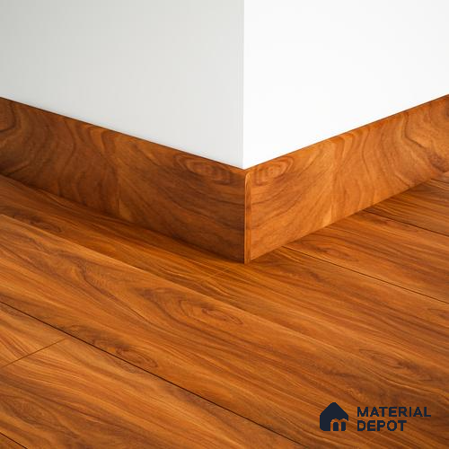 MDF Skirting Aristo Premium PM 00371 G | 8 ft x 4 Inch | Compatible for Laminate Wood Floor LF 00251