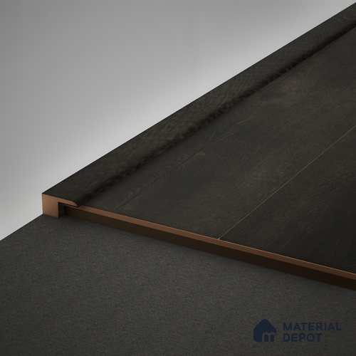 MDF Edge Profile Aristo Premium PM 00372 R | 8 ft x 12 mm x 12 mm | Compatible for Laminate Wood Floor LF 00253