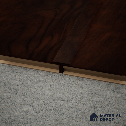 MDF T Profile Aristo Premium PM 00355 N | 8 ft x 16 mm x 12 mm | Compatible for Laminate Wood Floor LF 00254