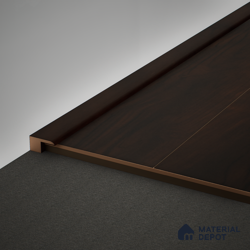 MDF Edge Profile Aristo Premium PM 00355 R | 8 ft x 12 mm x 12 mm | Compatible for Laminate Wood Floor LF 00254