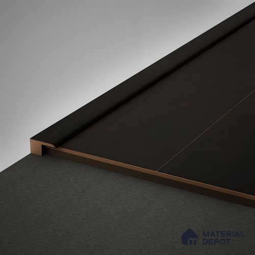 MDF Edge Profile Aristo PM 00357 R | 8 ft x 12 mm x 12 mm | Compatible for Laminate Wood Floor LF 00257
