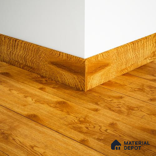 MDF Skirting Aristo PM 00363 D | 8 ft x 2.5 Inch | Compatible for Laminate Wood Floor LF 00260