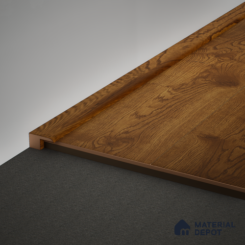 MDF Edge Profile Aristo PM 00363 R | 8 ft x 12 mm x 12 mm | Compatible for Laminate Wood Floor LF 00260