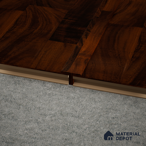 MDF T Profile Gleam PM 00385 O | 8 ft x 18 mm x 12 mm | Compatible for Laminate Wood Floor LF 00261