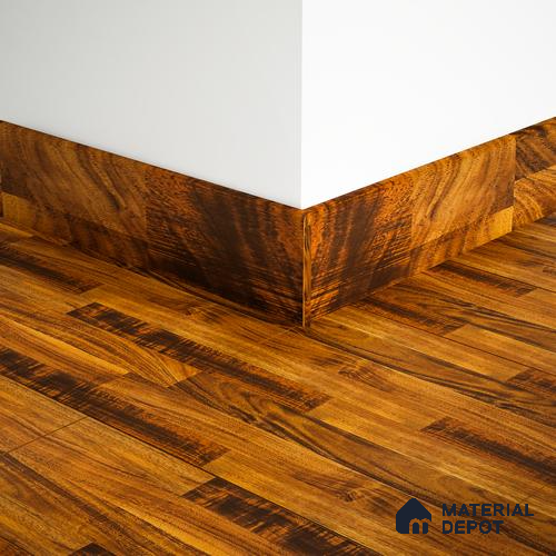 MDF Skirting Gleam PM 00383 G | 8 ft x 4 Inch | Compatible for Laminate Wood Floor LF 00262