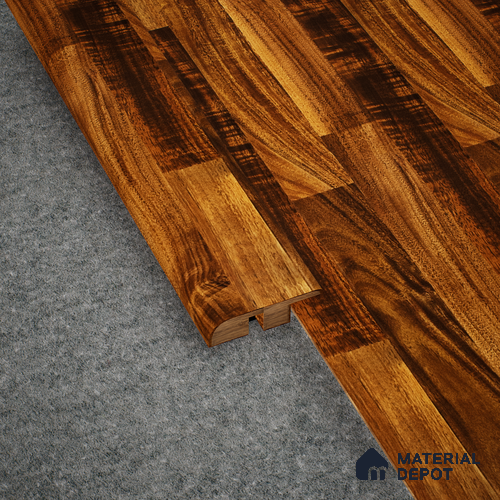 MDF Reducer R Profile Gleam PM 00383 I | 8 ft x 16 mm x 12 mm | Compatible for Laminate Wood Floor LF 00262