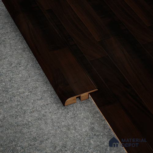MDF Reducer R Profile Gleam PM 00387 L | 8 ft x 25 mm x 12 mm | Compatible for Laminate Wood Floor LF 00264