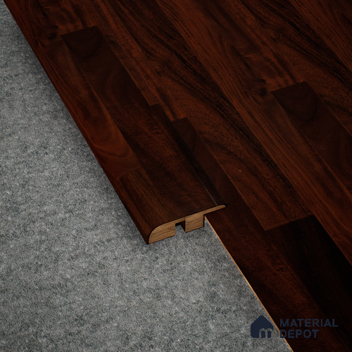 MDF Reducer R Profile Gleam PM 00384 L | 8 ft x 25 mm x 12 mm | Compatible for Laminate Wood Floor LF 00265